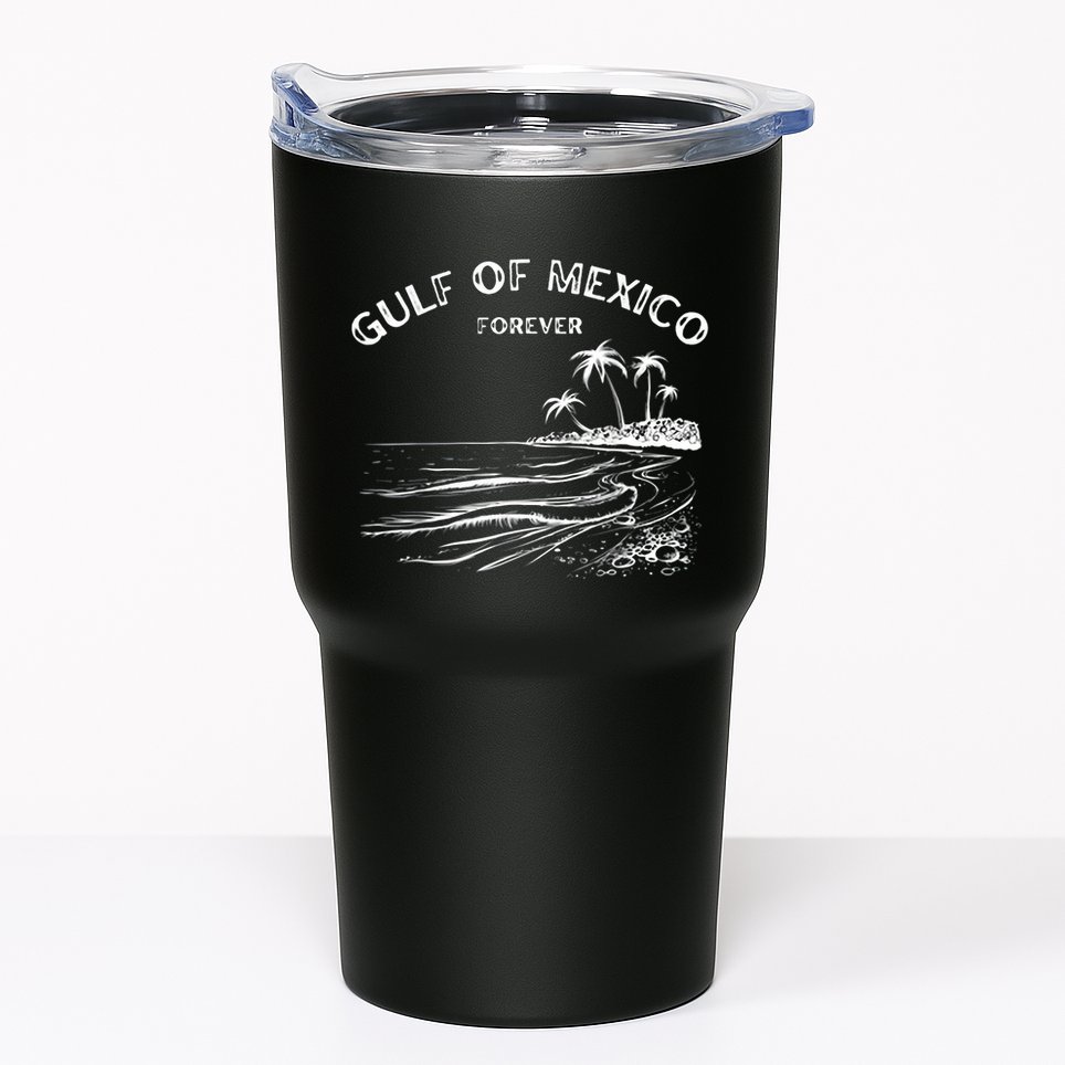 Gulf Of Usa America Funny Gulf Of Mexico Flag Map 4th July Tumbler