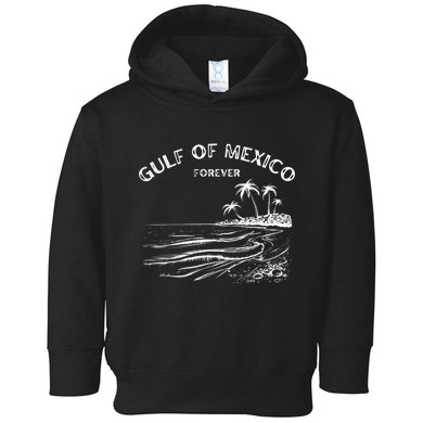 Gulf Of Usa America Funny Gulf Of Mexico Flag Map 4th July Toddler Hoodie