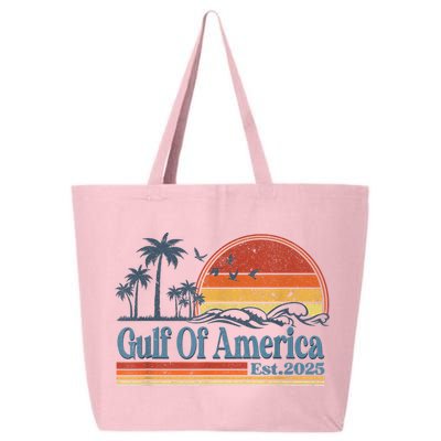 Gulf Of Us America Est 2025 Retro Vintage Beach 25L Jumbo Tote
