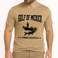 Gulf Of Us America Fishing Gulf Of Mexico Fishing Fish Cooling Performance Crew T-Shirt