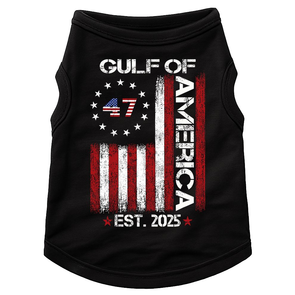 Gulf Of Usa America Est 2025 Doggie Tank