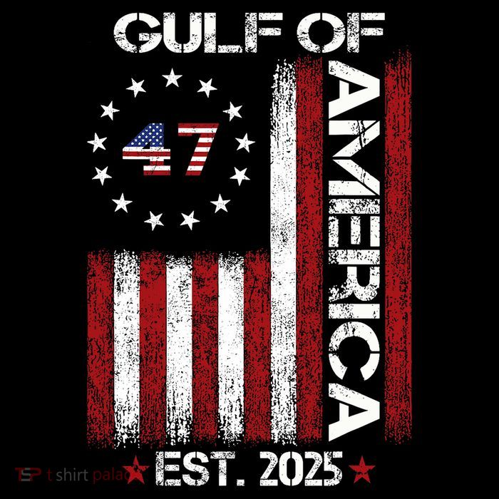 Gulf Of Usa America Est 2025 T-Shirt
