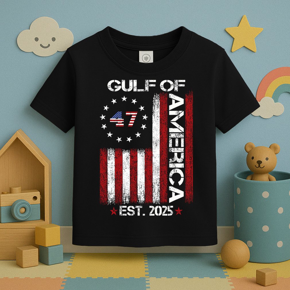 Gulf Of Usa America Est 2025 Toddler T-Shirt
