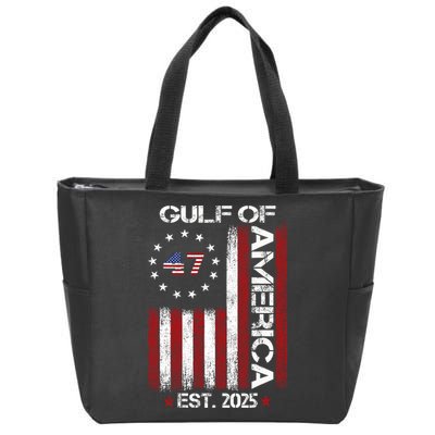 Gulf Of Usa America Est 2025 Zip Tote Bag