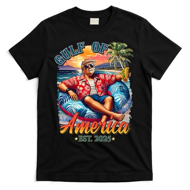 Gulf Of US America 2025 Trump Light Drink Gulf Mexico  T-Shirt