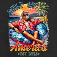 Gulf Of US America 2025 Trump Light Drink Gulf Mexico  Beanie
