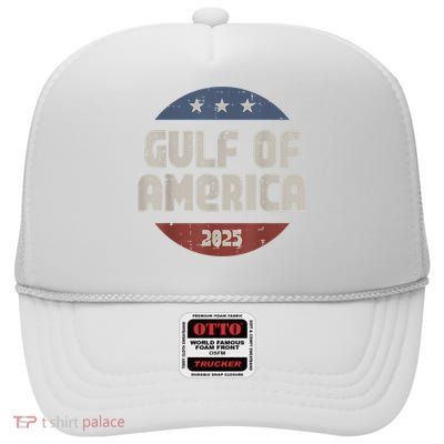 Gulf Of USA America 2025 Patriot High Crown Mesh Back Trucker Hat