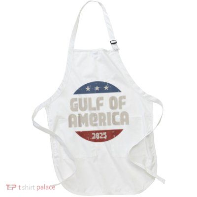 Gulf Of USA America 2025 Patriot Full-Length Apron With Pockets