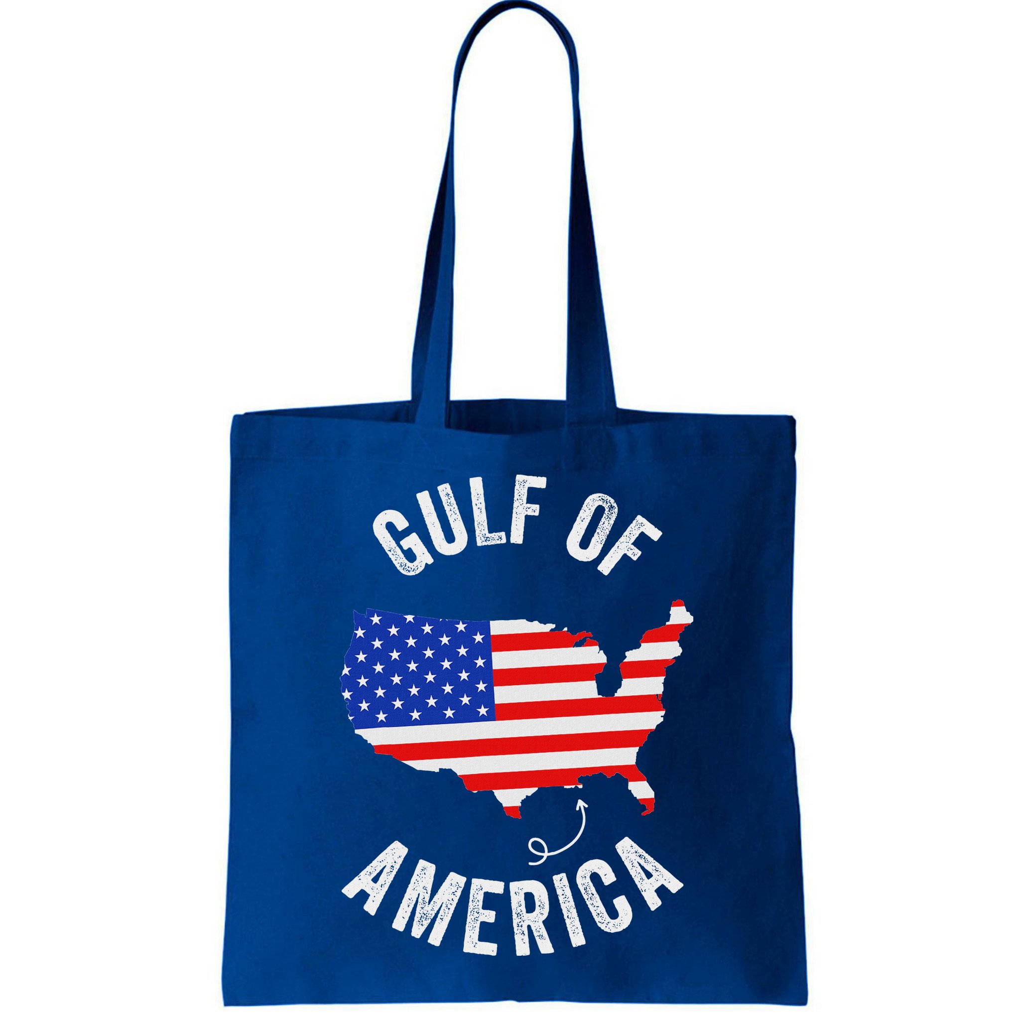 Gulf Of Usa America Funny Gulf Of Mexico Usa Flag Bag