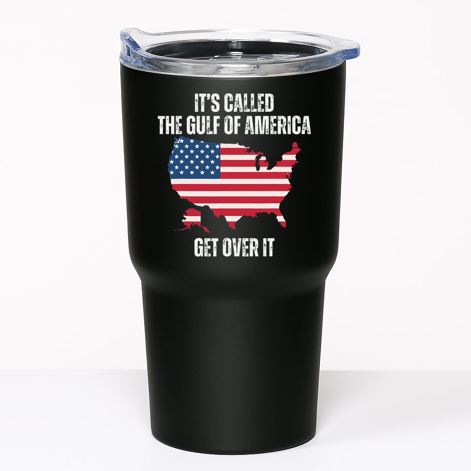 Gulf Of Usa America Funny Usa Flag Tumbler