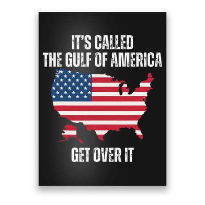 Gulf Of Usa America Funny Usa Flag Poster