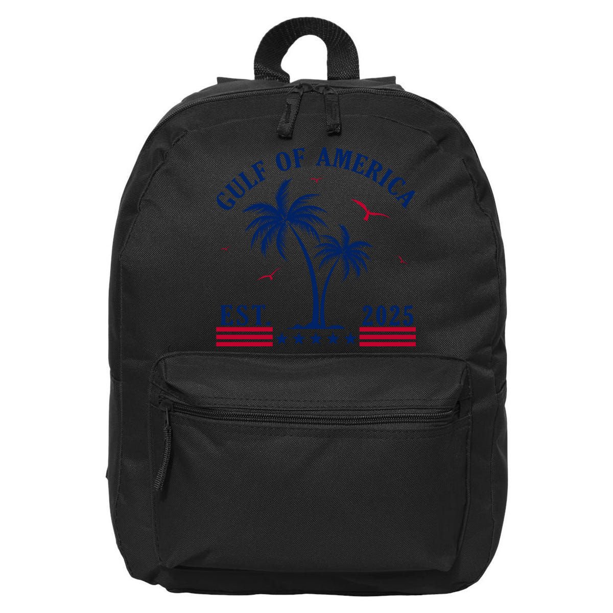 Gulf Of Usa America Retro Gulf Of Usa America Est 2025 16 in Basic Backpack