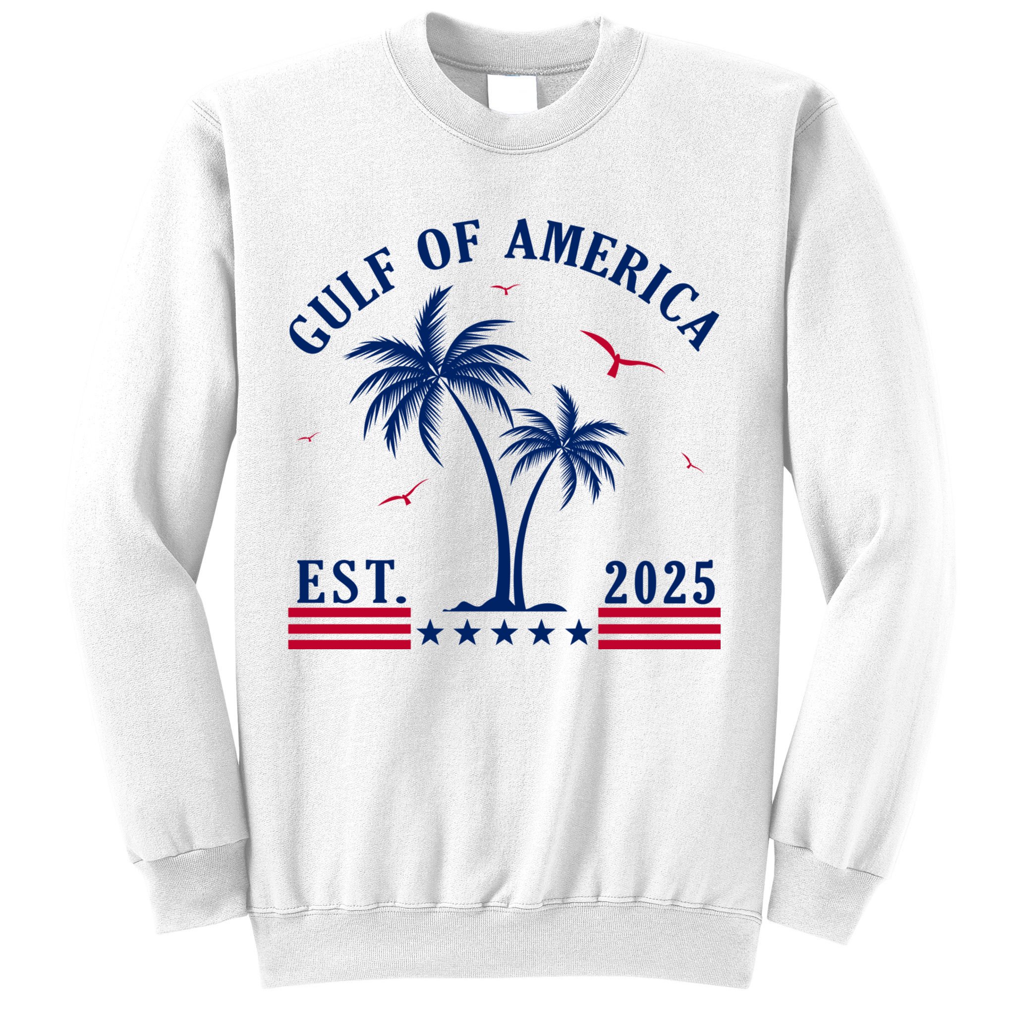 Gulf Of Usa America Retro Gulf Of Usa America Est 2025 Sweatshirt