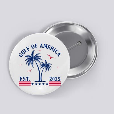 Gulf Of Usa America Retro Gulf Of Usa America Est 2025 Button