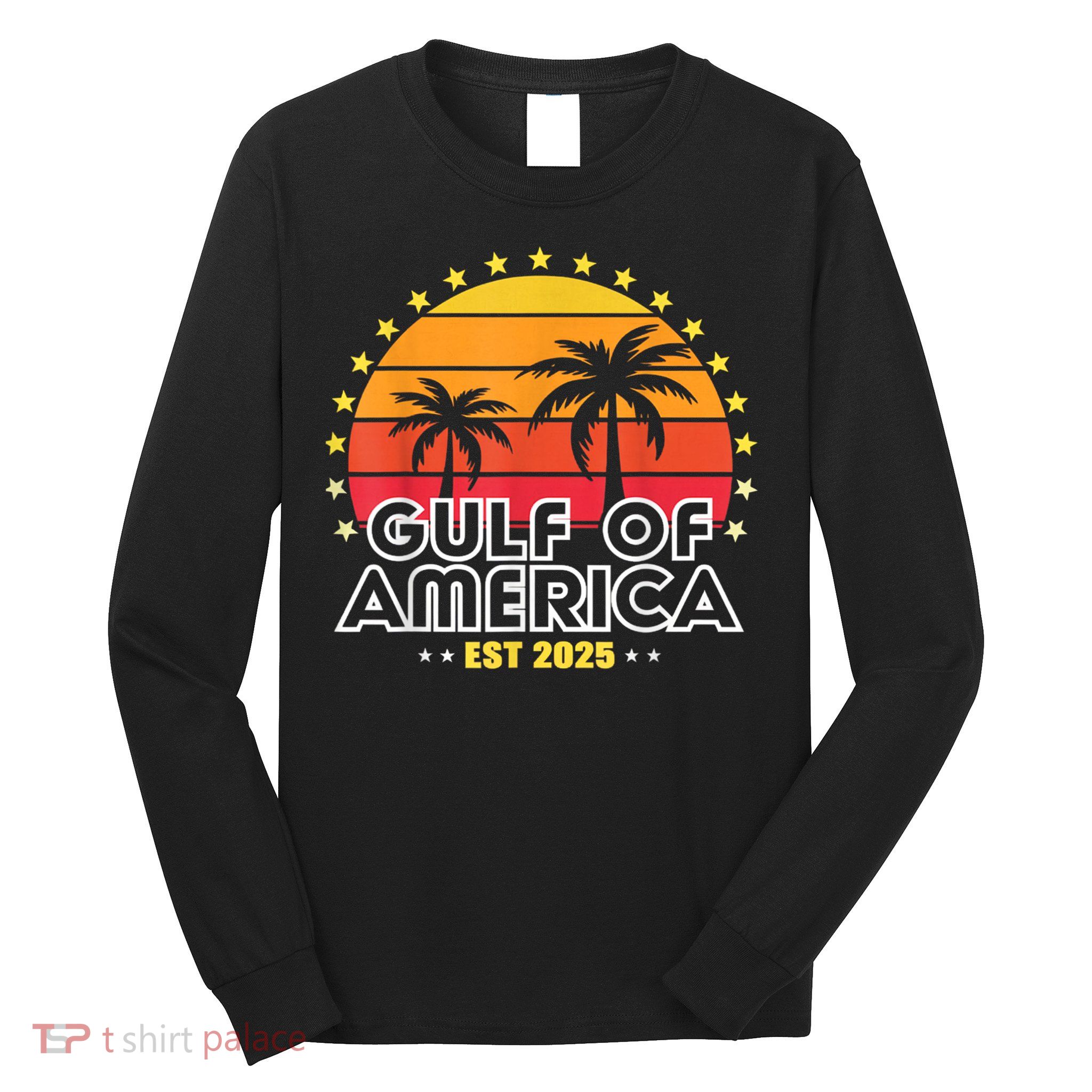 Gulf Of Usa America Gulf Gulf Of Mexico 2025 Long Sleeve Shirt