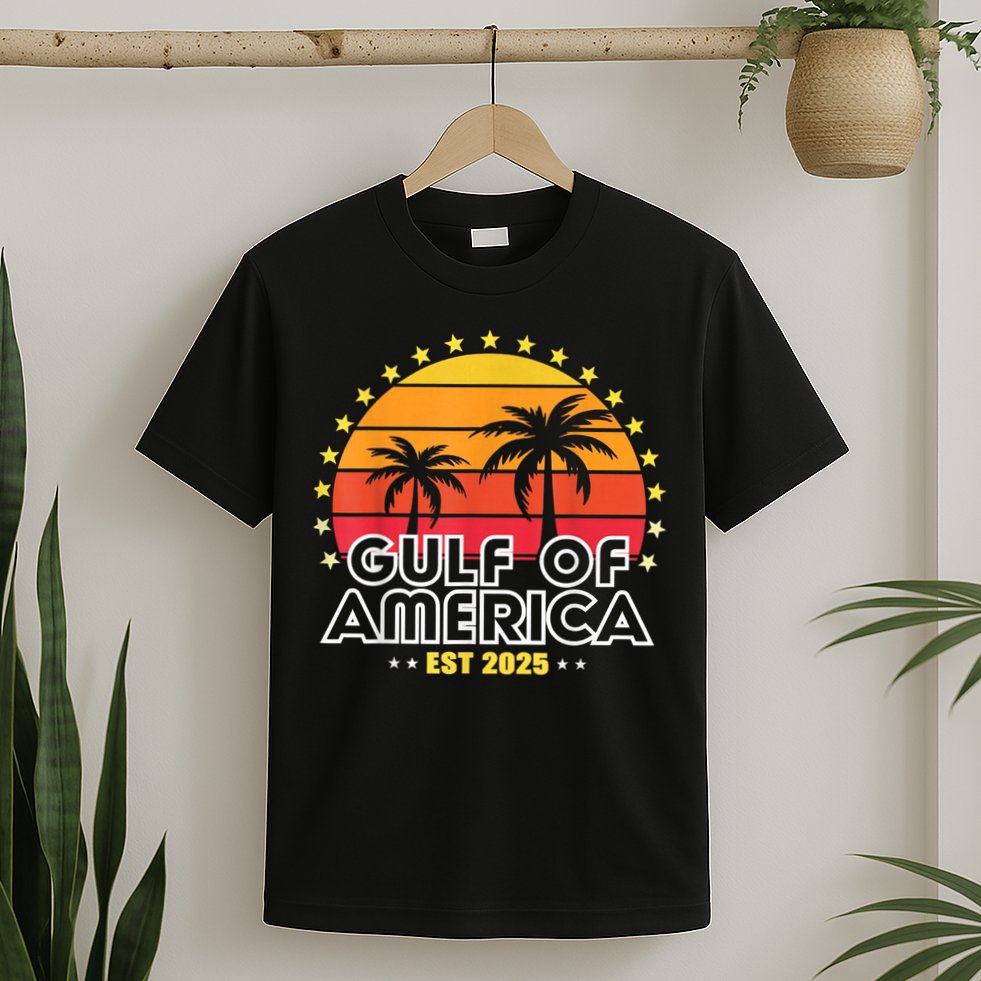 Gulf Of Usa America Gulf Gulf Of Mexico 2025 T-Shirt