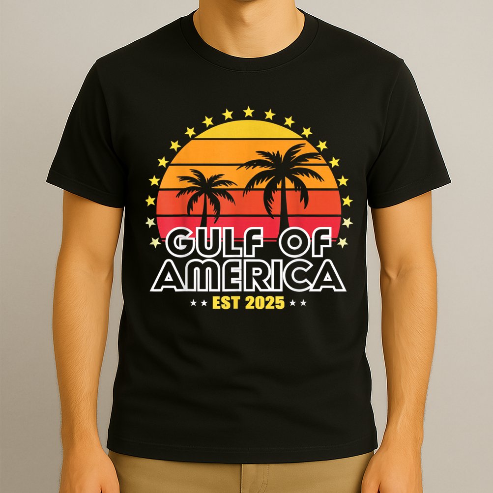 Gulf Of Usa America Gulf Gulf Of Mexico 2025 T-Shirt
