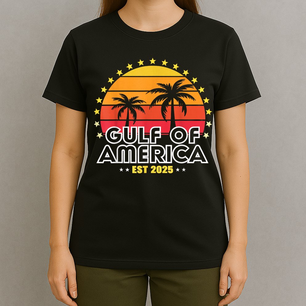 Gulf Of Usa America Gulf Gulf Of Mexico 2025 T-Shirt
