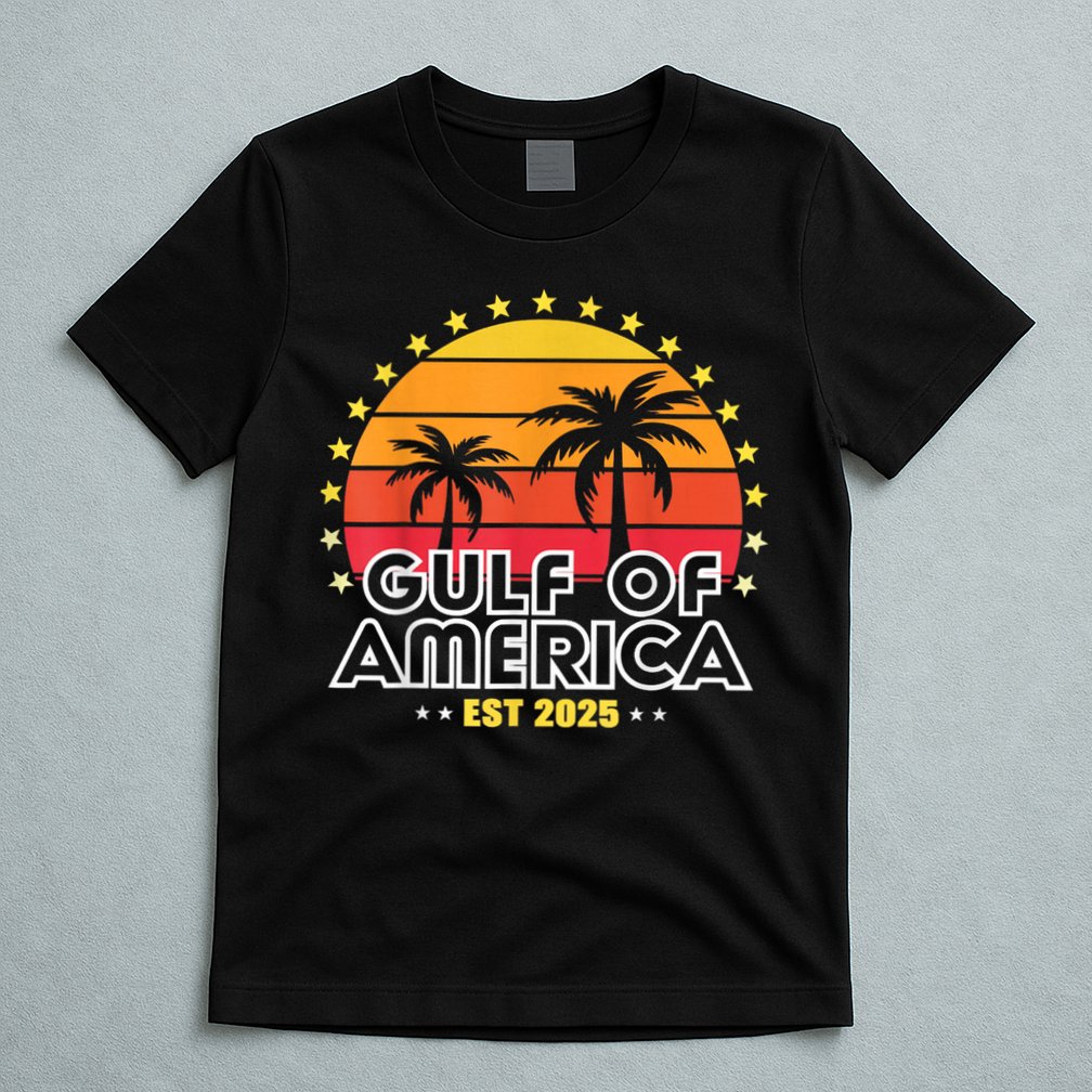 Gulf Of Usa America Gulf Gulf Of Mexico 2025 T-Shirt