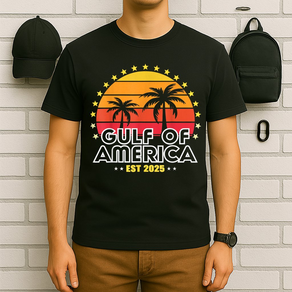 Gulf Of Usa America Gulf Gulf Of Mexico 2025 T-Shirt