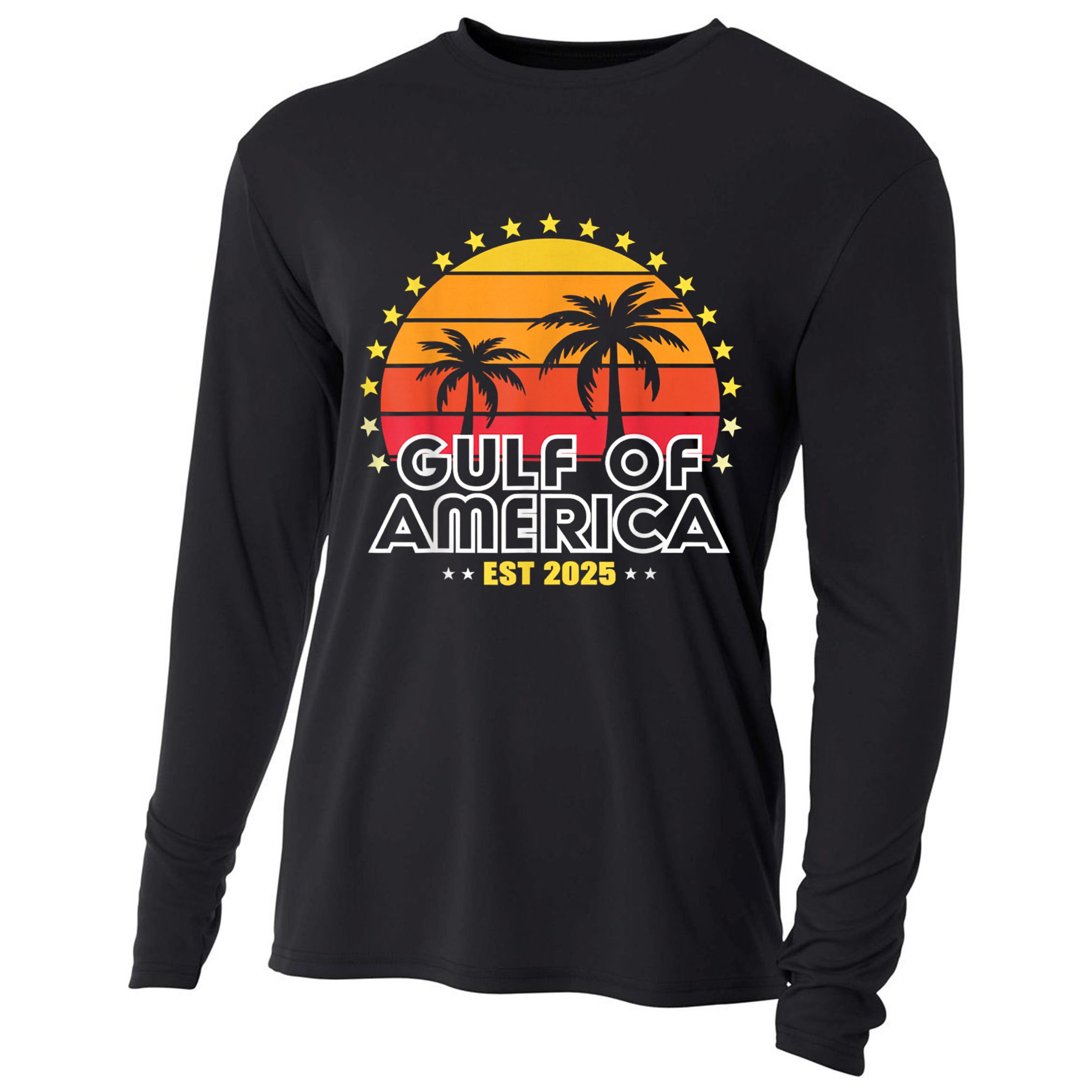 Gulf Of Usa America Gulf Gulf Of Mexico 2025 Cooling Performance Long Sleeve Crew