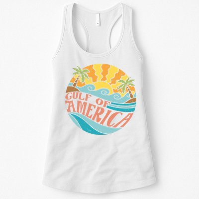 Gulf Of Us America Est 2025 Retro Vintage Womens Tank Top