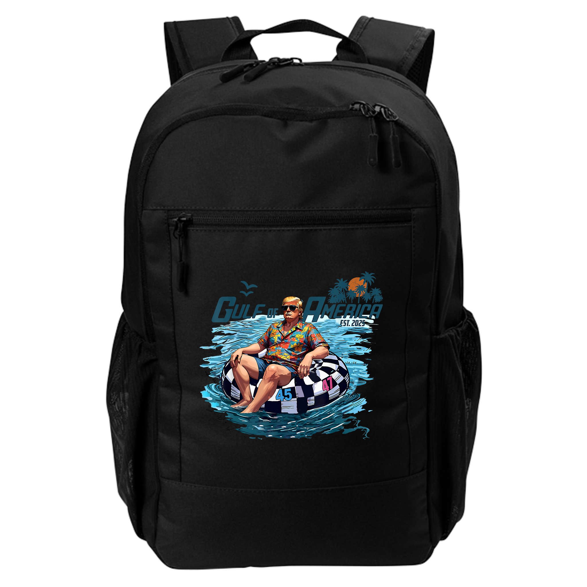 Gulf Of US America Est 2025 Funny Trump Backpack
