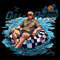 Gulf Of US America Est 2025 Funny Trump Backpack