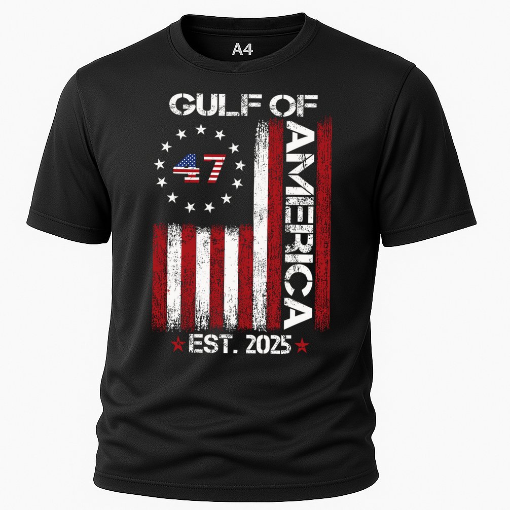 Gulf Of Usa America Est 2025 Cooling Performance Crew T-Shirt