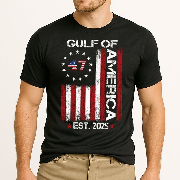 Gulf Of Usa America Est 2025 Cooling Performance Crew T-Shirt