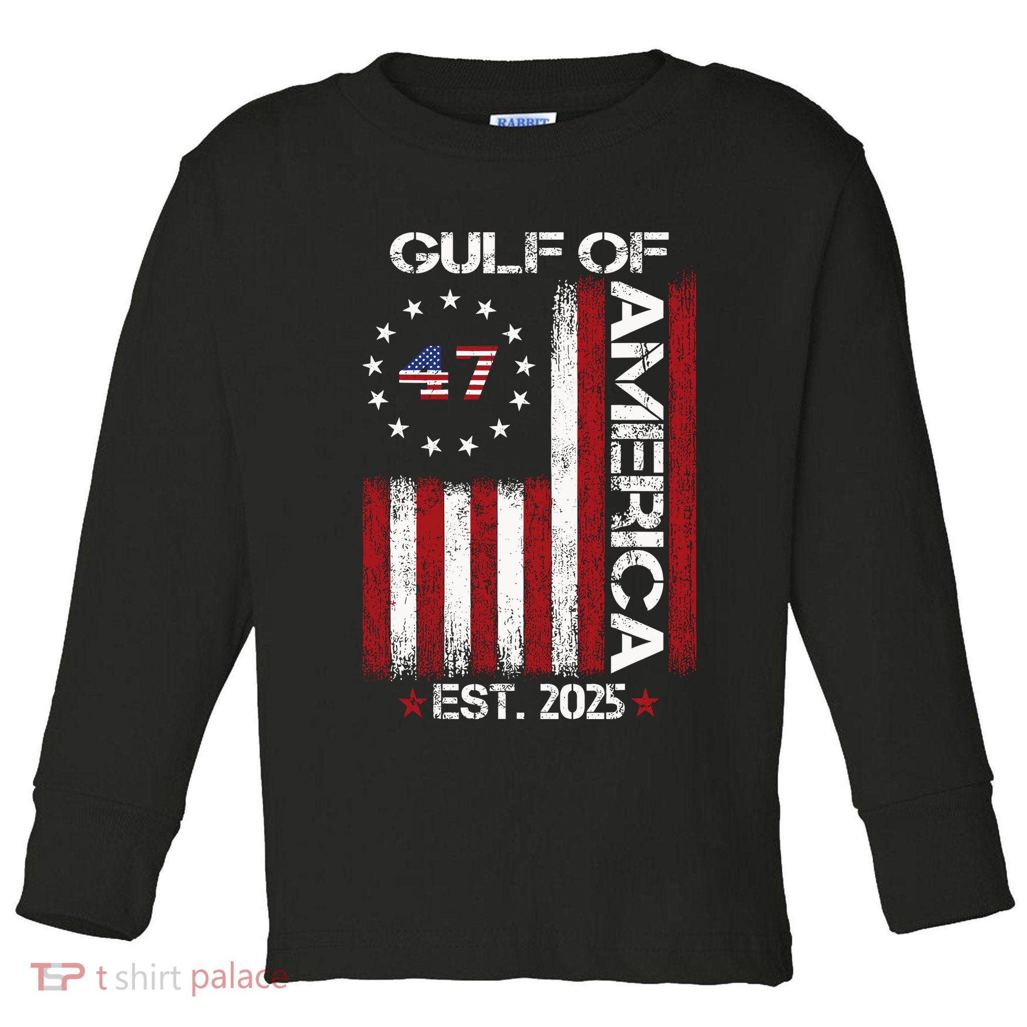 Gulf Of Usa America Est 2025 Toddler Long Sleeve Shirt