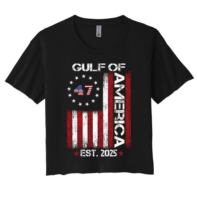 Gulf Of Usa America Est 2025 Crop Top