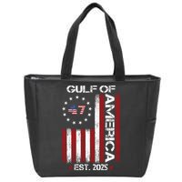 Gulf Of Usa America Est 2025 Zip Tote Bag