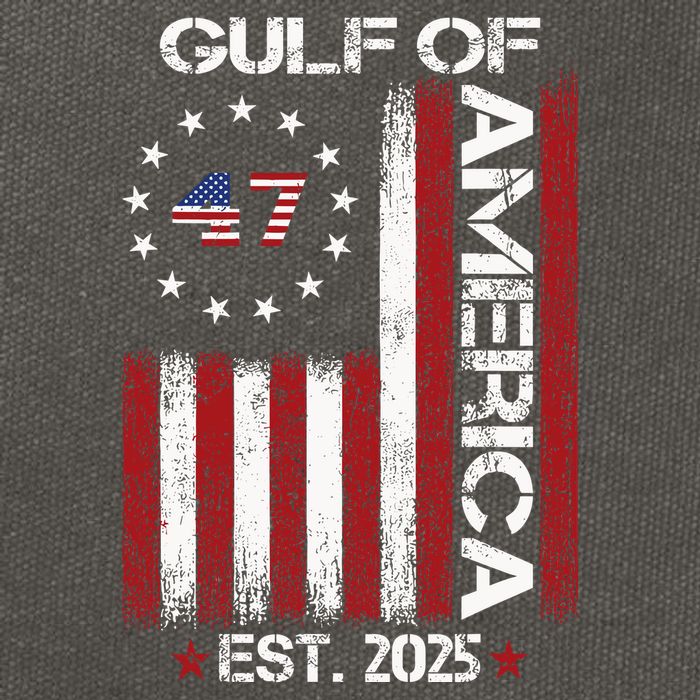 Gulf Of Usa America Est 2025 Cotton Canvas Backpack