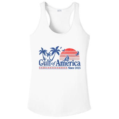 Gulf of US America Vintage 1970s Tank Top Ladies PosiCharge Competitor Racerback Tank