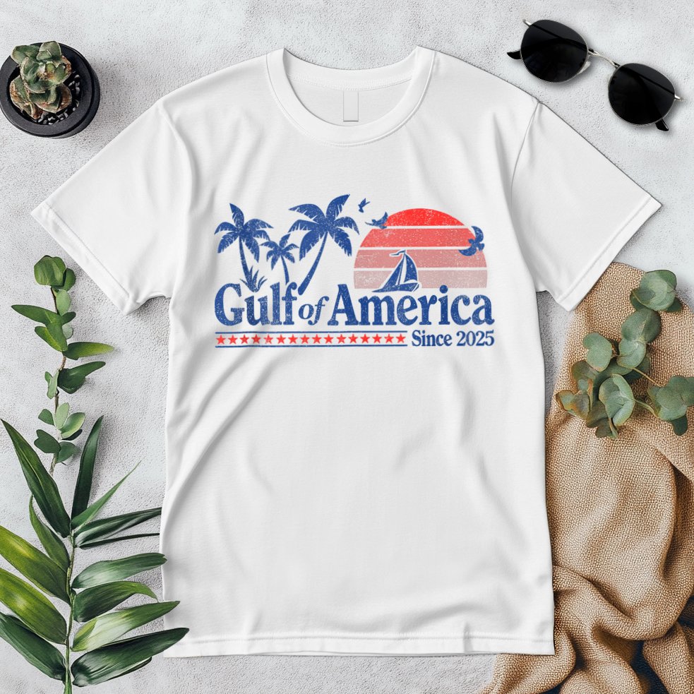 Gulf of US America Vintage 1970s Tank Top Premium T-Shirt