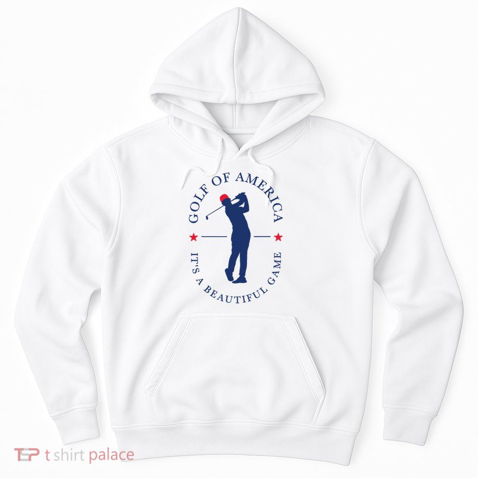 Golf Of Us America Funny Elegant Sports Outfit For Golfers Hoodie