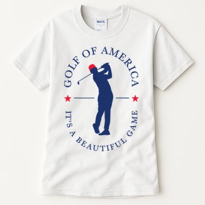 Golf Of Us America Funny Elegant Sports Outfit For Golfers Tall T-Shirt