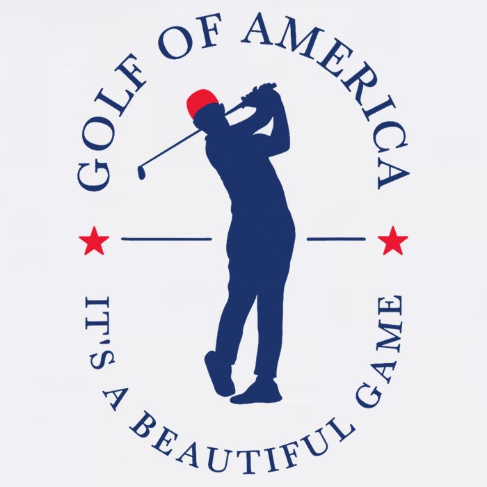 Golf Of Us America Funny Elegant Sports Outfit For Golfers Button