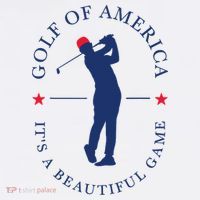Golf Of Us America Funny Elegant Sports Outfit For Golfers Flatbill Hat