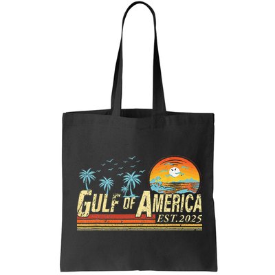 Gulf Of Usa America Est 2025 Retro Vintage Beach Bag