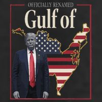 Gulf Of United States Of America 7 Panel Mesh Trucker Snapback Hat