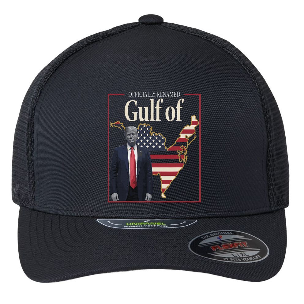 Gulf Of United States Of America Flexfit Unipanel Trucker Cap