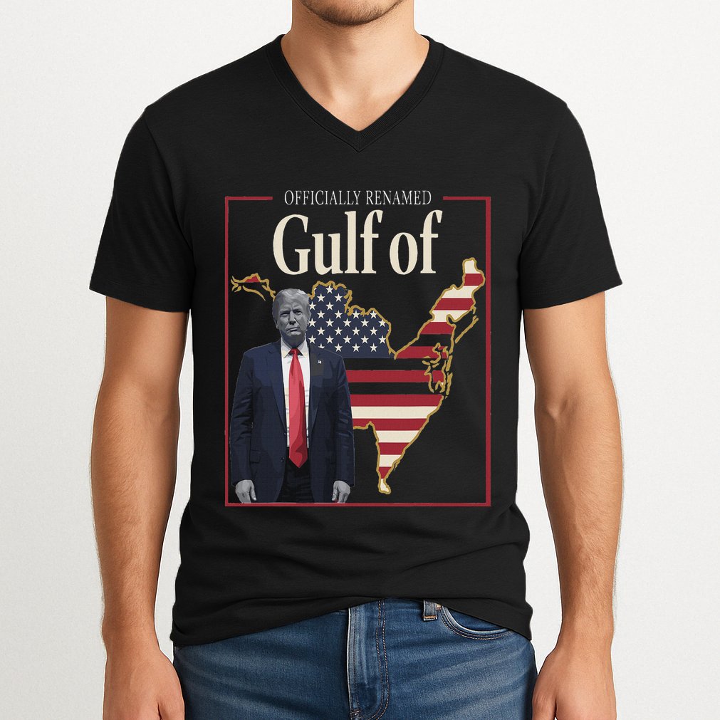 Gulf Of United States Of America V-Neck T-Shirt