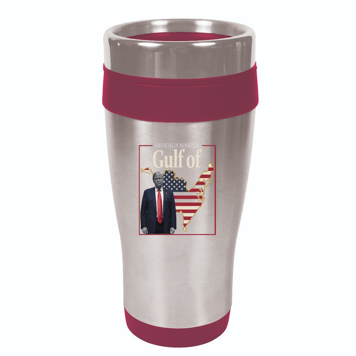Gulf Of United States Of America 16oz Travel Tumbler