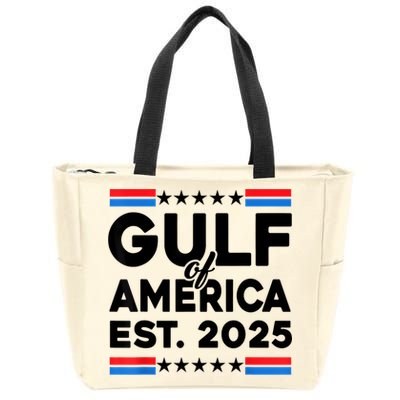 Gulf Of Us America Gulf Of Mexico 2025 Zip Tote Bag