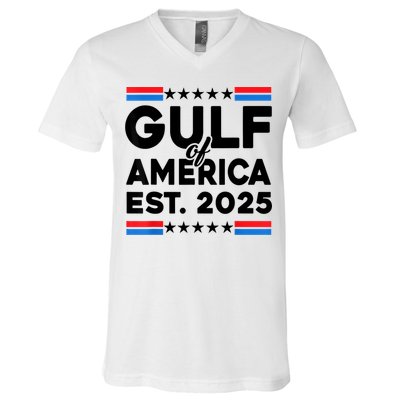 Gulf Of Us America Gulf Of Mexico 2025 V-Neck T-Shirt
