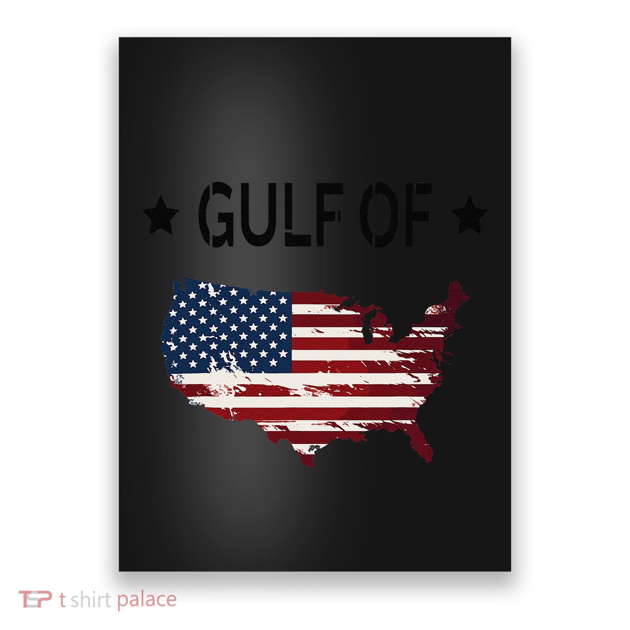 Gulf Of Usa America Funny Usa Flag Donald Trump Poster