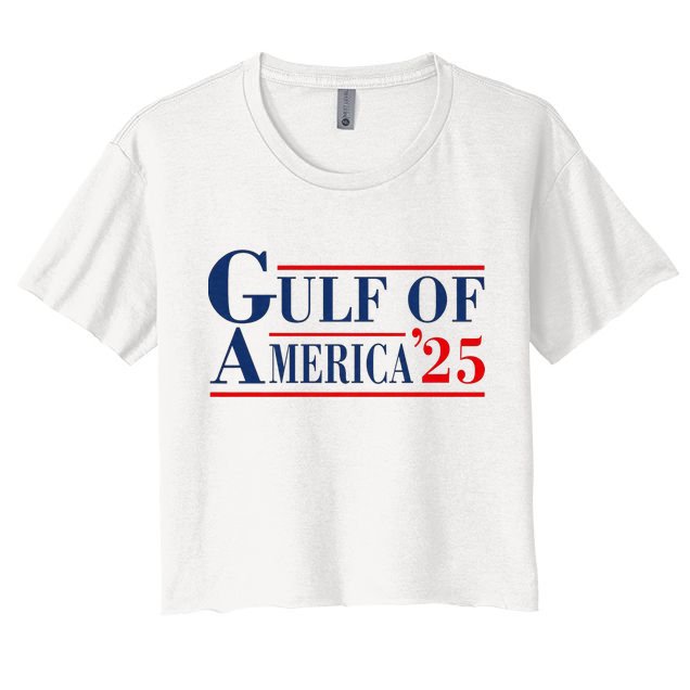 Gulf Of Usa America Funny Gulf Of Mexico Usa 2025 Crop Top