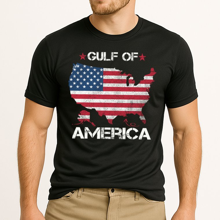 Gulf Of Usa America 2025 AmericaS Gulf Mexico Us Map Cooling Performance Crew T-Shirt